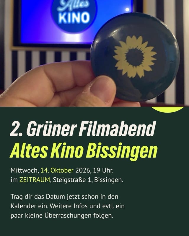 Grüner Filmabend